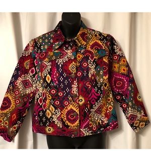 Ruby Rd. Colorful Jacket